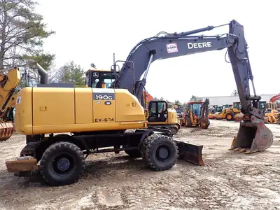 Used 2015 DEERE 190G W Wheel Excavators Massachusetts US | Brookside Equipment Sales #1422125