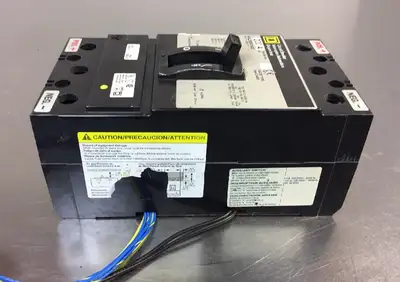 Square D KAL 2 pole 200A 600V KAL262001422 Circuit Breaker 4E-3
