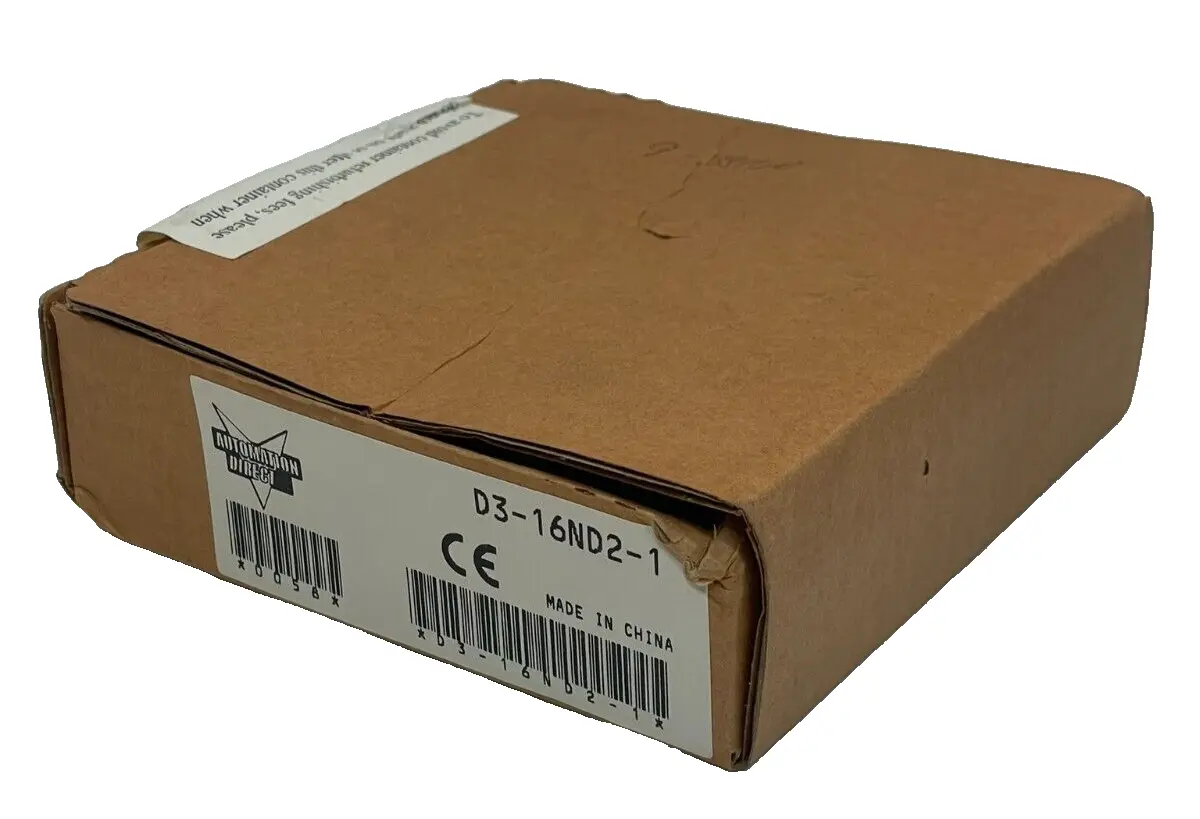 NEW SEALED AUTOMATION DIRECT D3-16ND2-1 INPUT MODULE D316ND21