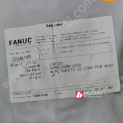 FANUC CPL Safety I/O Conversion PCB Kit