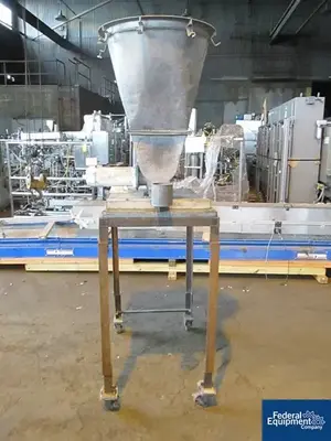 USED K-Tron 2" K-Tron Screw Feeder, S/S