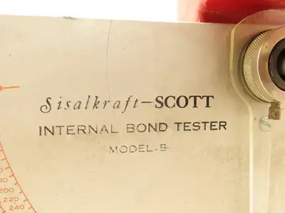 Sisalkraft-Scott 25000.00 B Paper Bond Tester FT LB in Thousandths