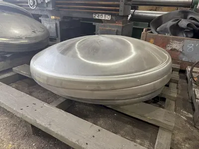 STAINLESS STEEL FLANGED TANK HEADS: STOCK #23191