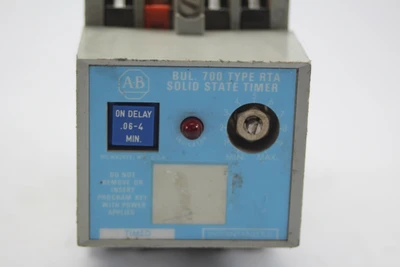 Used Allen-Bradley 700-RTA00V000A1 Relays & Switches California US | Davliegogo LLC #1705311