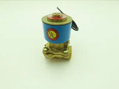 Honeywell Skinner 705X3D2B Brass Solenoid Valve 2-Way NC 24VDC 40 PSI 1/2" NPT