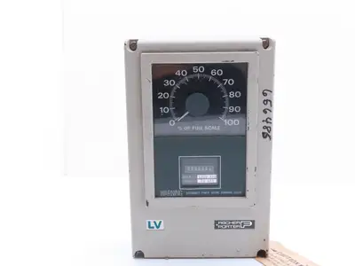 Fischer Porter 50LV3214B2GB Magnetic Flowmeter Signal Converter 120V Size 150mm