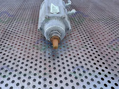 USED GEMU 514/25/D55345-1-1-B987 PNEUMATIC ANGLE SEAT GLOBE VALVE, 10 PB, 4-10 PST