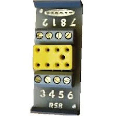 Banner Engineering RS8 Micro-Amp Module Mount, Two 4 Terminal Connection Strips [New]