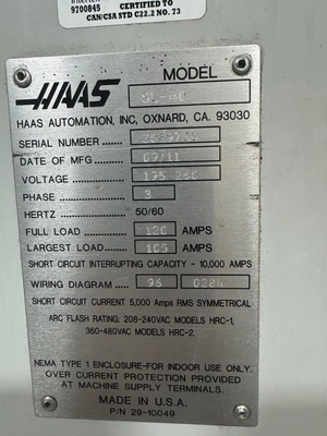 2011 HAAS SL-40 Precise Universal Lathes | Bayou Machinery (8)