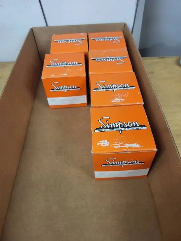 Lot of 5 Simpson Model 53 Multiplier Modules