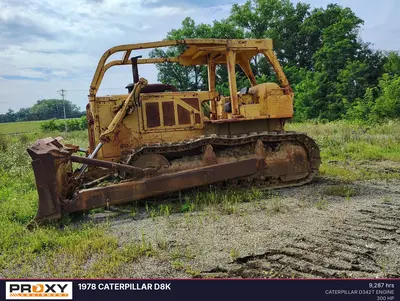 Used 1978 CATERPILLAR D8K Bulldozers Ohio US | Proxy Equipment #1389000