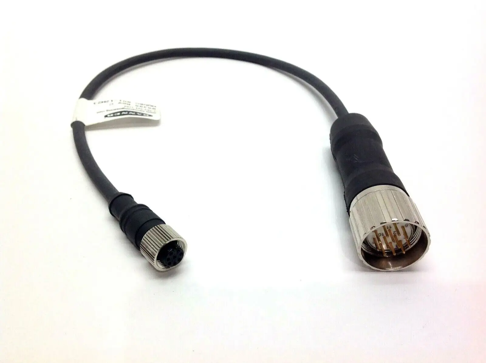 MQDEC-801-12M23 | Banner  Adapter Cable 85395 Rev. C 12 Pin Male / 8 Pin Female - Used