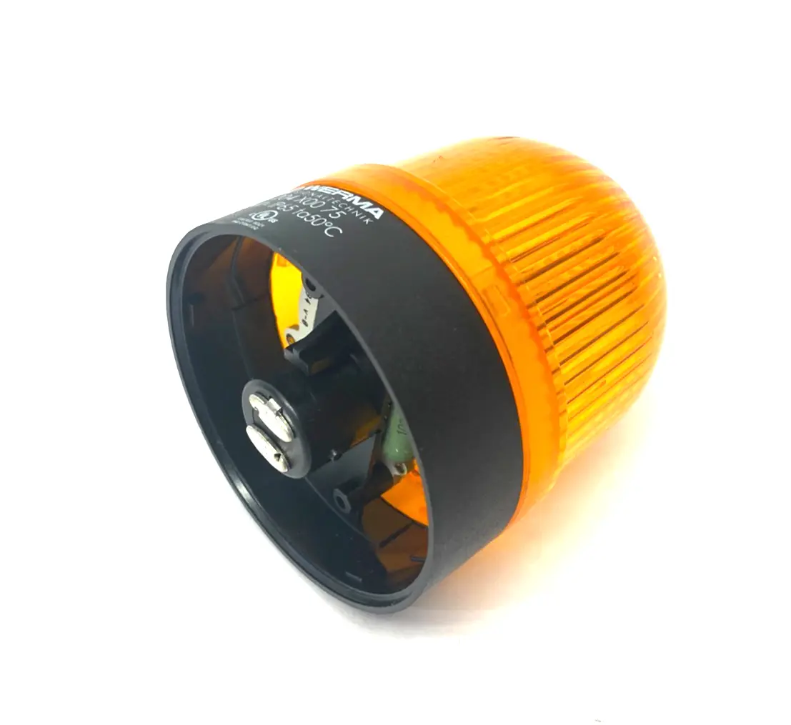 USED WERMA PERMANENT LED BEACON AMBER 24V