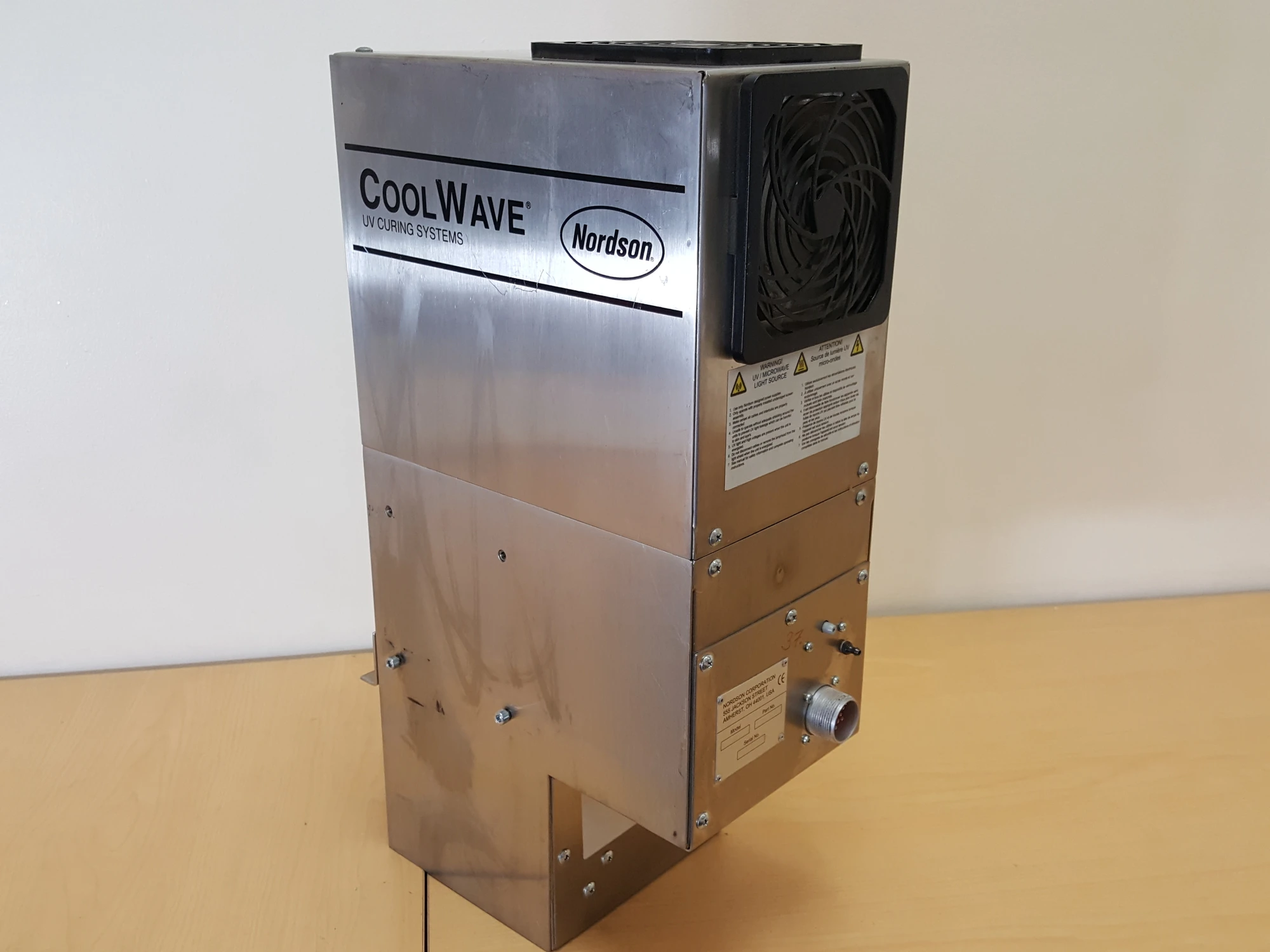 USED NORDSON COOLWAVE UV CURING SYSTEM CW306I