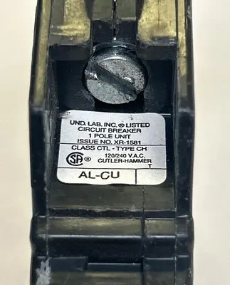 USED CUTLER-HAMMER CH115