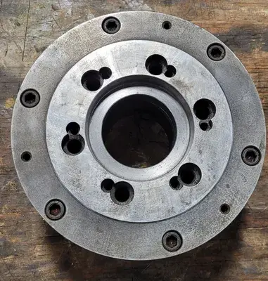 USED BISON 10" 3 JAW CHUCK