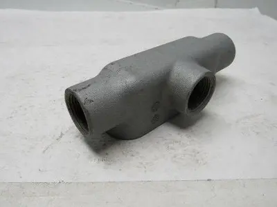 Appleton Unilet 1 T Form 35 Conduit Body Box Enclosure W/ Cover and Gasket