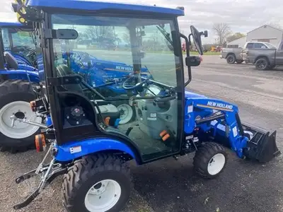New | in-Stock 2025 NEW HOLLAND WORKMASTER 25S Sub-Compact & Compact Tractors Maine US | Beauregard Equipment #1511304