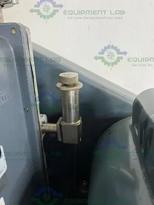USED WELCH 1402 DUOSEAL BELT-DRIVEN ROTARY VANE VACUUM PUMP 115/230V