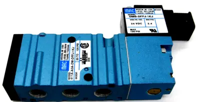 NEW MAC VALVES 411A-A0A-DM-DFFJ-1KJ SOLENOID VALVE 24VDC 411AA0ADMDFFJ1KJ