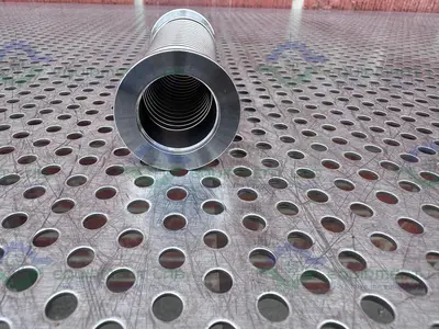 Stainless Steel Bellows Flexible Vacuum Hose 5" w/ KF25 Fitting