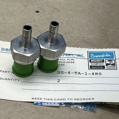 Swagelok Fittings Various Types (Lot Of 11) See Photos For P/N’s Fast 🇺🇸 Ship