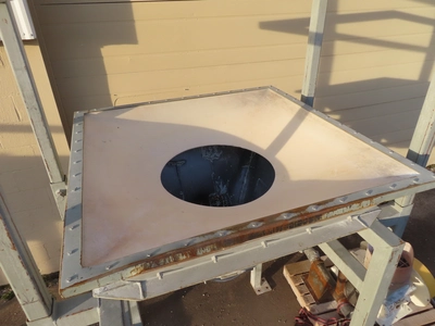 Super Sack or Bulk Bag Unloader with Rotary Valve