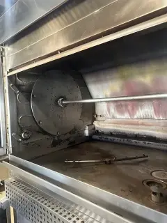 195-0016 Hardt Inferno Natural Gas 3500 Dual Rotisserie Oven