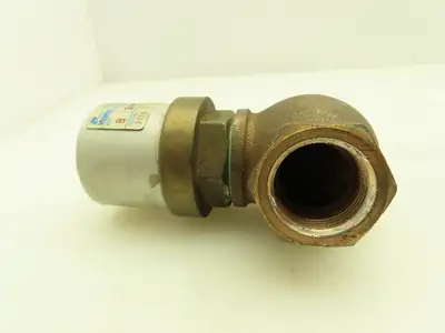 Valvaut Effepi Z200206 Pneumatic Air Controlled Globe Valve 3/4" NPT PTFE Bronze