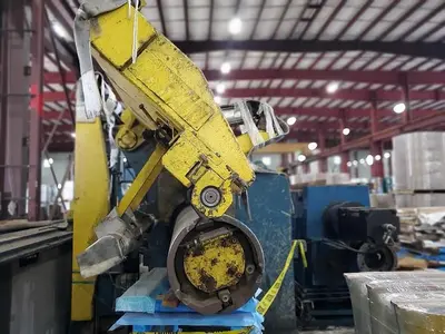 72" x .187" x 50,000 Lbs. Paxson Slitting Line (Used)