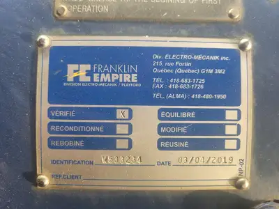 USED TECO-WESTINGHOUSE APH20025-841