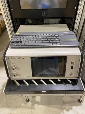 USED ZELTWANGER ZEDFLEX RACK MOUNTED LEAK TESTING SYSTEM ZEDBASE+, INFICON XL3000