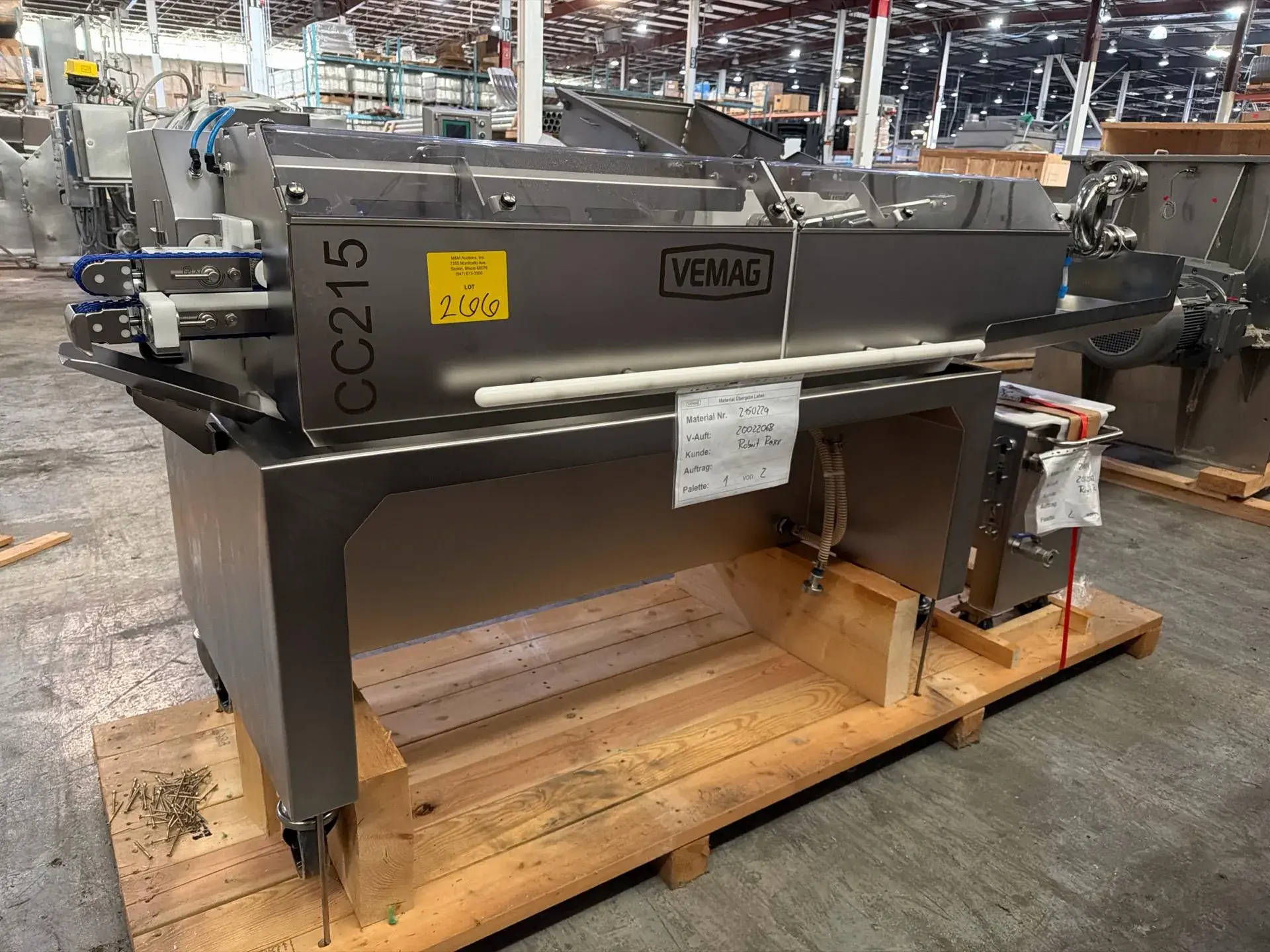 New | in-Stock 2020 VEMAG CC215 Stuffing Machine Illinois US | M&M Equipment Corp. #1385661