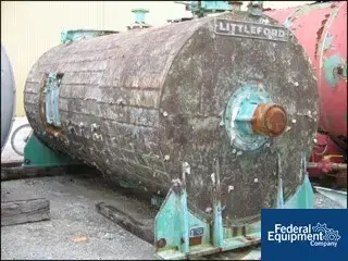 Used Lodige-Littleford 283 Cu Ft Littleford Mixer, Model FKM 8000D, C/S, JKT, Vacuum Plow Mixers Ohio US | Federal Equipment Company #128815