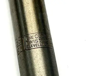 630 | Cleveland Twist Drill  39/69" Straight Fluted Straight Shank Machine Reamer - New