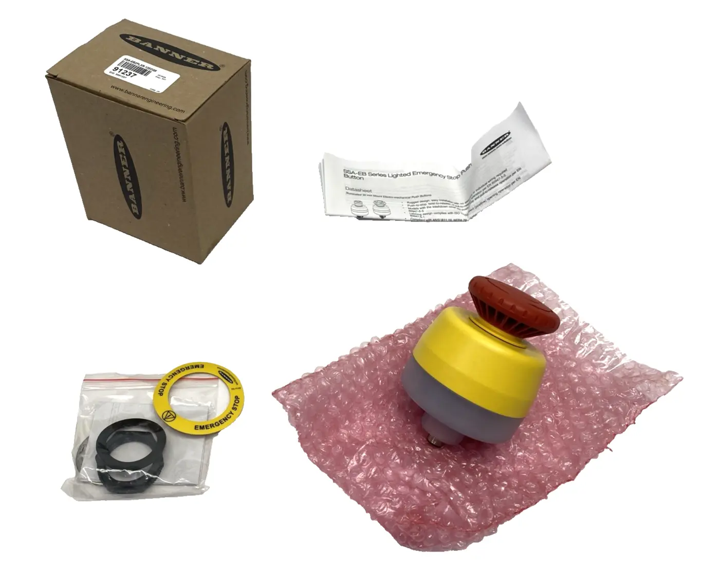 New | in-Stock Banner 91237 Relays & Switches Michigan US | Maverick Industrial Sales #1391610