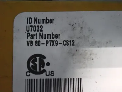 Used TURCK VB 80P7X9CS12 Electrical Boxes Ohio US | HGR 24 #1406477