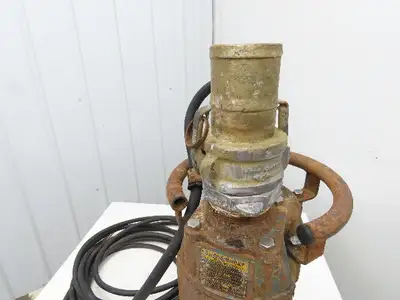Tsurumi KRS2-B3 Submersible 3" Dewatering Sump Pump 5Hp 460V 383 GPM 57 Ft-Hd