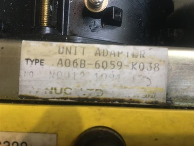 USED FANUC AC SPINDLE SERVO UNIT A06B-6064-H322#H550-