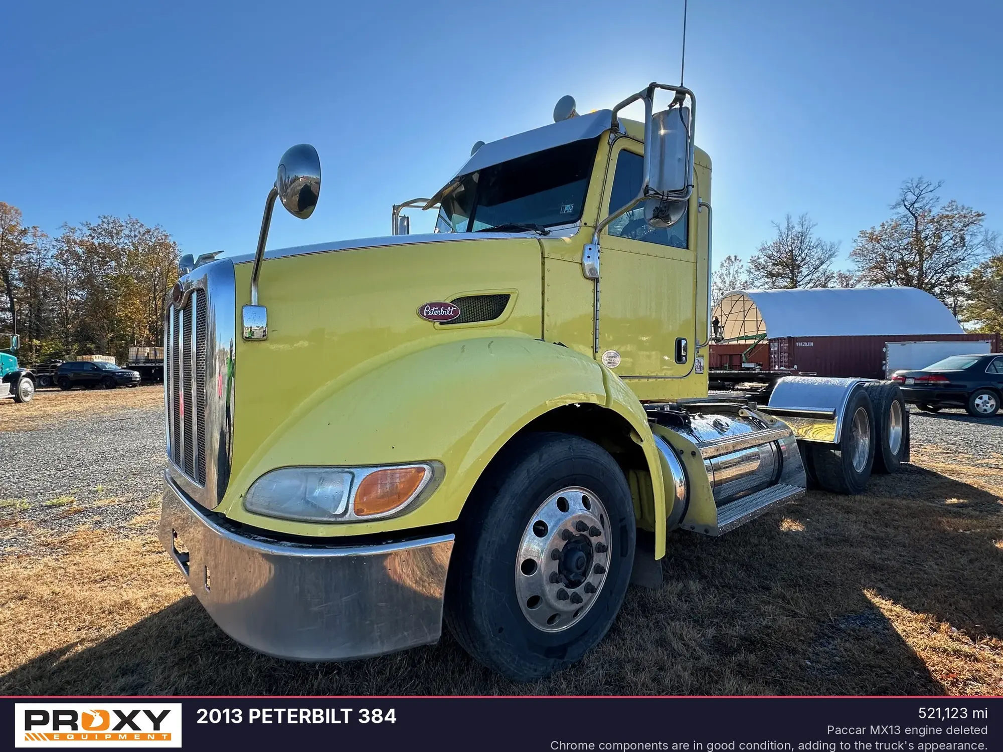 Used 2013 PETERBILT 384 Tractors & Trailers Pennsylvania US | Proxy Equipment #1379219