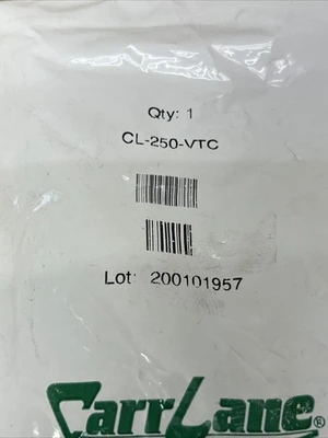 NEW Carr Lane CL-250-VTC V