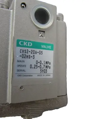 NEW CKD CVS2-20A-05-02HS-3 VALVE CVS220A0502HS3