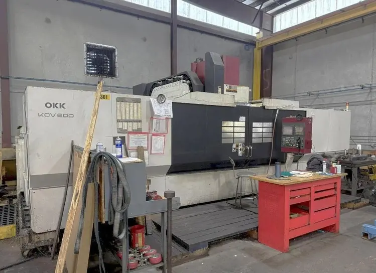 Used 2007 OKK KCV800 Vertical Machining Centers Ohio US | Toolquip, Inc. #1229896