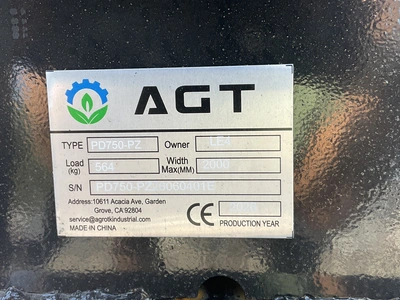 Used AGT PD750-PZ POST DRIVER SKID STEER ATTACHMENT Post Drivers Michigan US | Miedema Asset Management Group #1397291