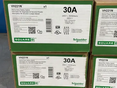 New | in-Stock SCHNEIDER ELECTRIC VH221N Switchgears Ohio US | HGR 24 #1278535
