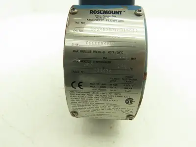 Foxboro 8711TSA010R1N0 Magnetic Flow Meter 1" Flow Tube 740PSI
