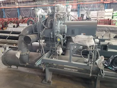 4000 HP Air Compressor 6000 SCFM 300 PSI Atlas Copco HM5 HM15000 Centrifugal Multi Stage Compressor Soot Blower