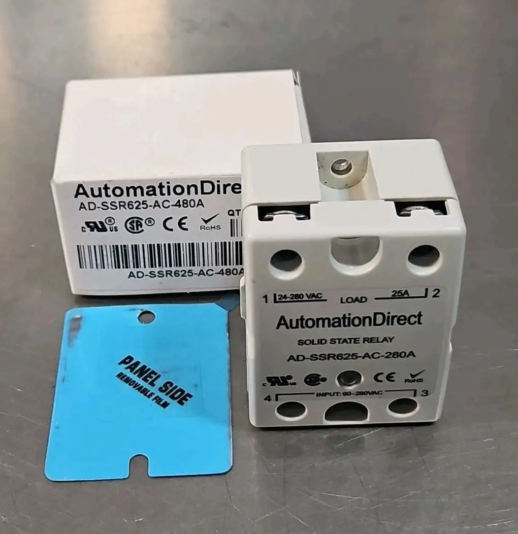 Automation Direct AD-SSR625-AC-480A Solid State Relay Loc4C38