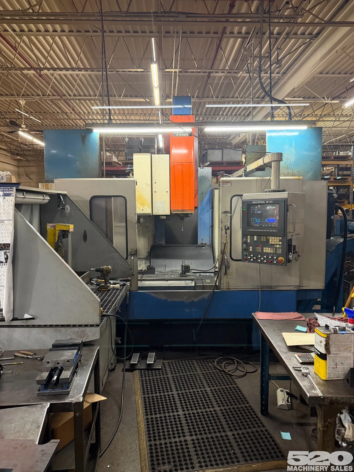 1994 MAZAK MTV-515/40 CNC Vertical Machining Center