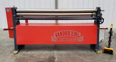 Akyapak 6' x 16 Gauge 3 Roll Initial Pinch Plate Roll